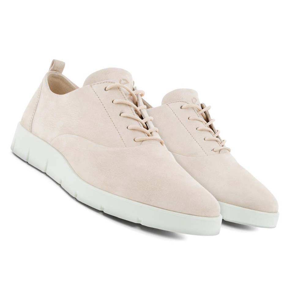 Ecco Bella Laced Fritidssko Dame Beige | NO 58UZG